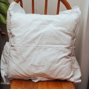 Cottage Core Vintage Eyelet Pillow Set (2) Never Used